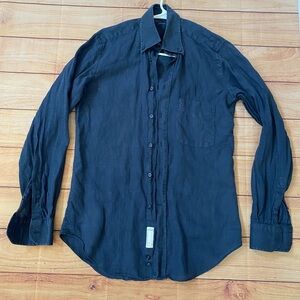 Camissisima long sleeve 100% Linen shirt slim fit